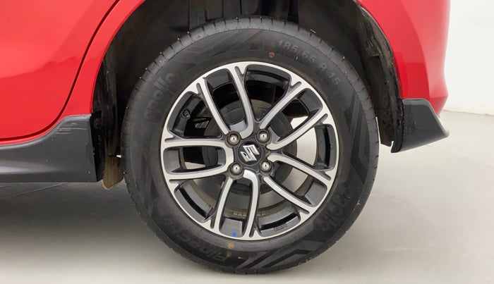 2023 Maruti Swift ZXI PLUS AMT DUAL TONE, Petrol, Automatic, 7,285 km, Left Rear Wheel