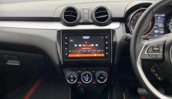 2023 Maruti Swift ZXI PLUS AMT DUAL TONE, Petrol, Automatic, 7,285 km, Air Conditioner