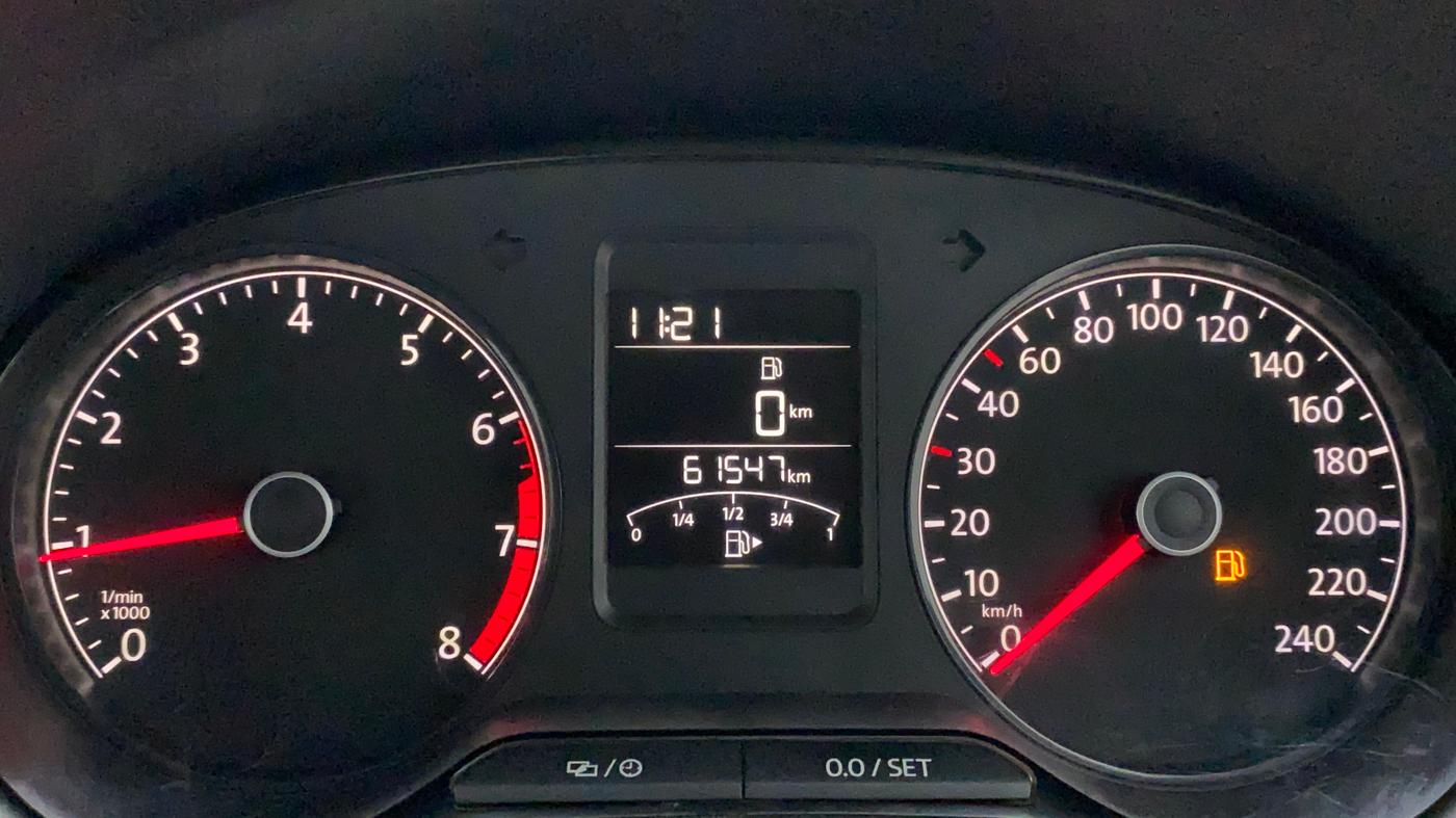 2017 Volkswagen Polo COMFORTLINE 1.2L, Petrol, Manual, 61,704 km, Odometer Image