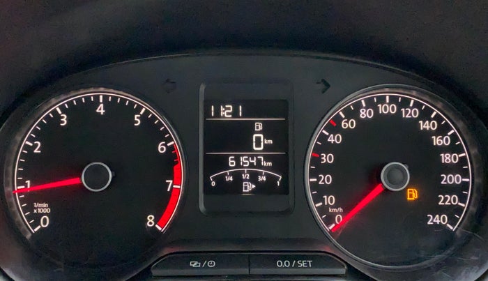 2017 Volkswagen Polo COMFORTLINE 1.2L, Petrol, Manual, 61,704 km, Odometer Image