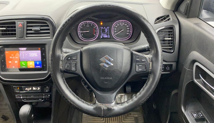 2020 Maruti Vitara Brezza ZXI AT SHVS, Petrol, Automatic, 43,369 km, Steering Wheel Close Up