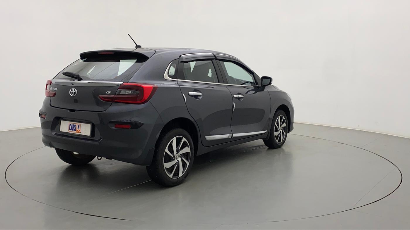 2022 Toyota Glanza G E-CNG, CNG, Manual, 6,612 km, Right Back Diagonal