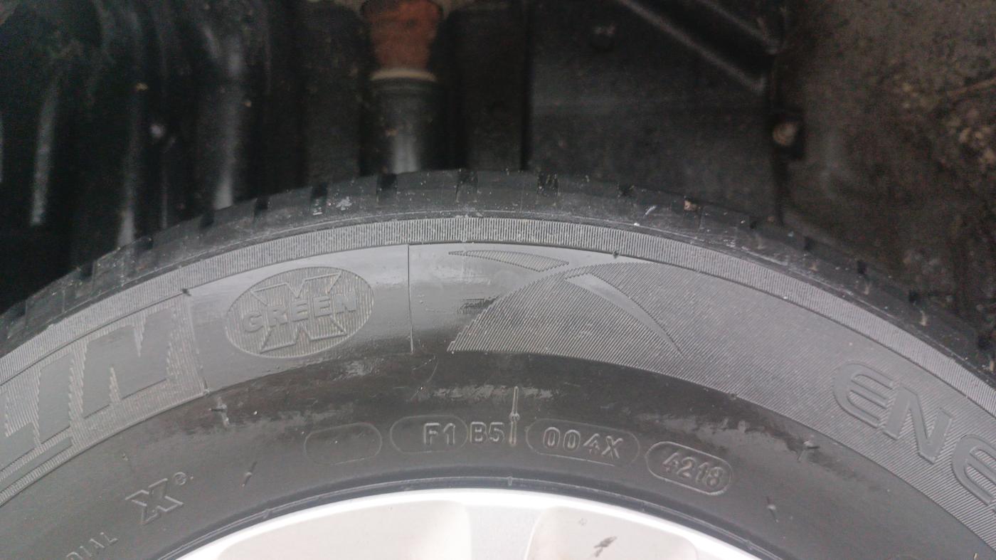 2015 Fiat Punto EVO DYNAMIC 1.2, Petrol, Manual, 58,852 km, Right Rear Tyre Tread