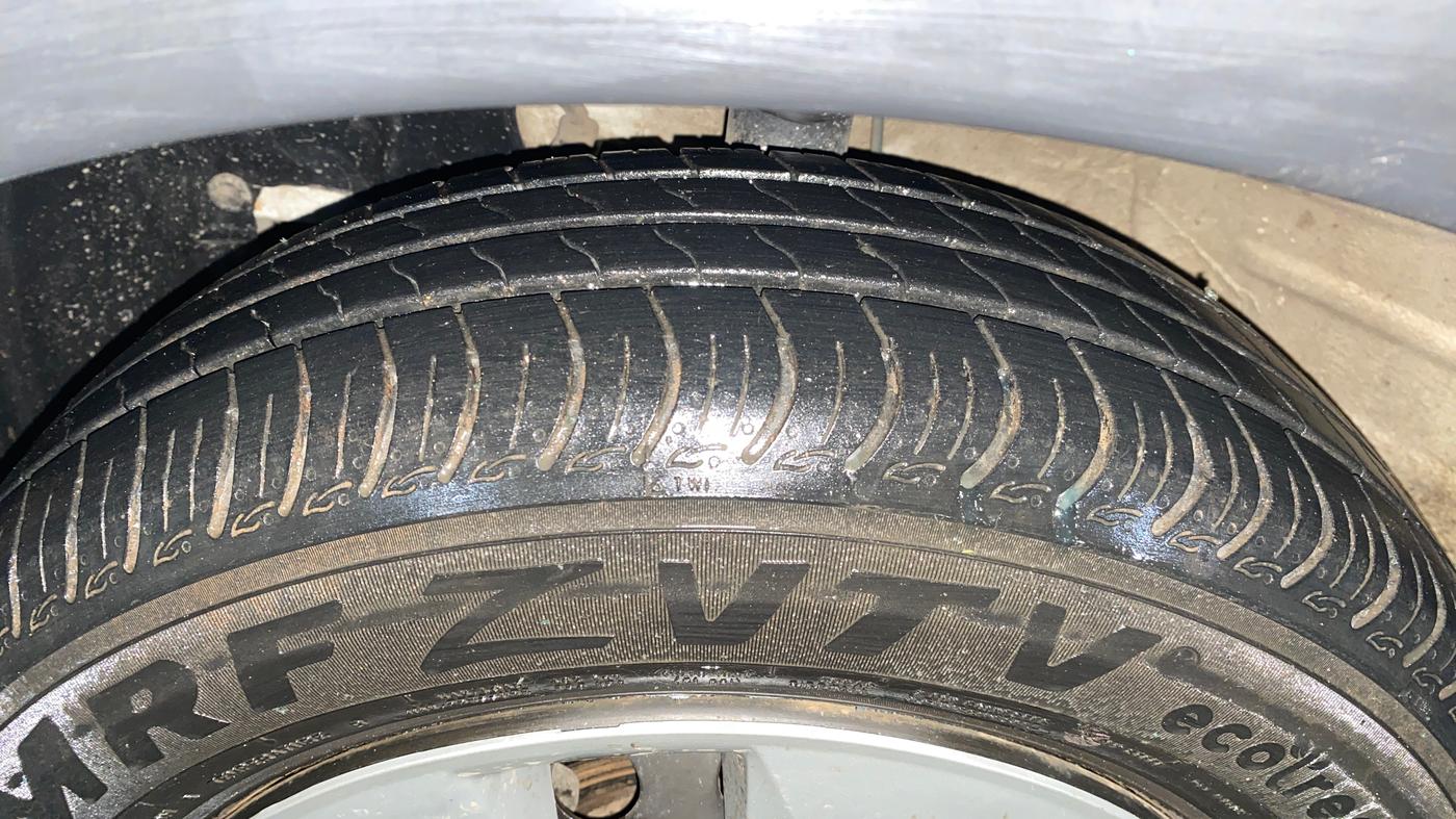 2024 Maruti New Wagon-R VXI 1.0, Petrol, Manual, 19,238 km, Left Front Tyre Tread
