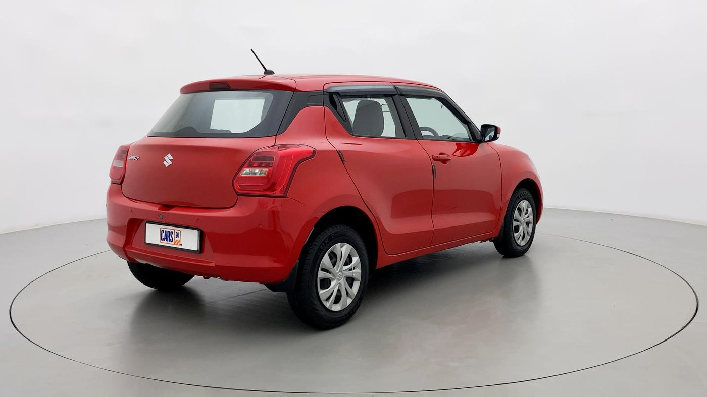 2021 Maruti Swift VXI, Petrol, Manual, 17,118 km, Right Back Diagonal