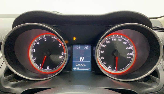 2020 Maruti Swift ZXI AMT, Petrol, Automatic, 60,811 km, Odometer Image