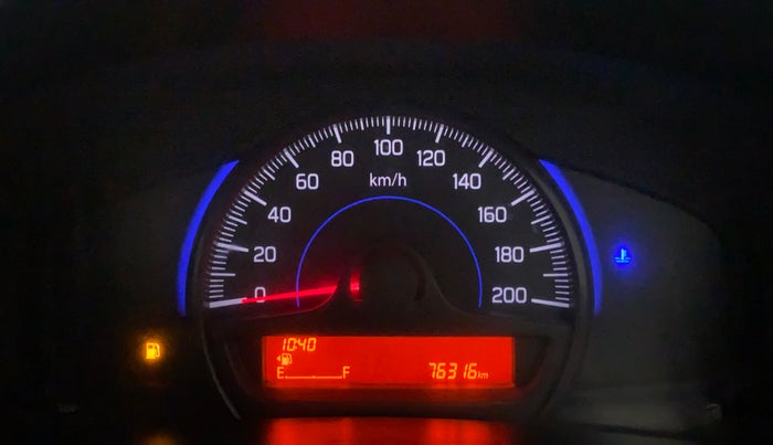 2017 Maruti Baleno SIGMA PETROL 1.2, Petrol, Manual, 76,316 km, Odometer Image