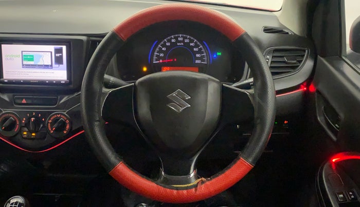 2017 Maruti Baleno SIGMA PETROL 1.2, Petrol, Manual, 76,316 km, Steering Wheel Close Up