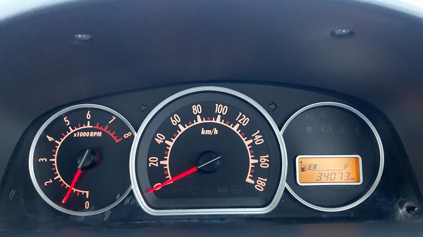2014 Maruti Alto K10 VXI P, Petrol, Manual, 33,955 km, Odometer Image