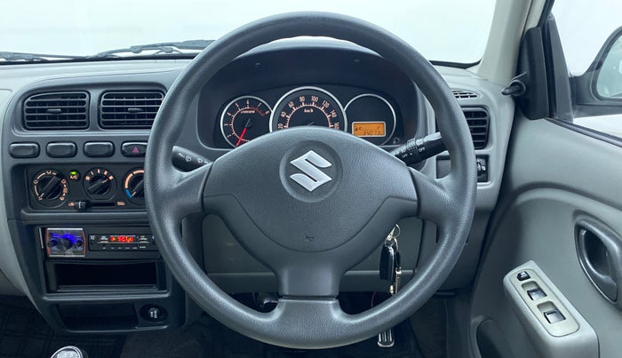 2014 Maruti Alto K10 VXI P, Petrol, Manual, 33,955 km, Steering Wheel Close Up