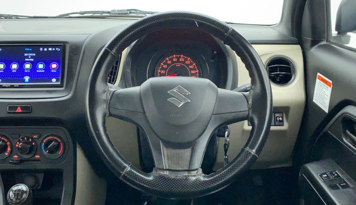 2019 Maruti New Wagon-R LXI CNG 1.0 L, CNG, Manual, 76,125 km, Steering Wheel Close Up