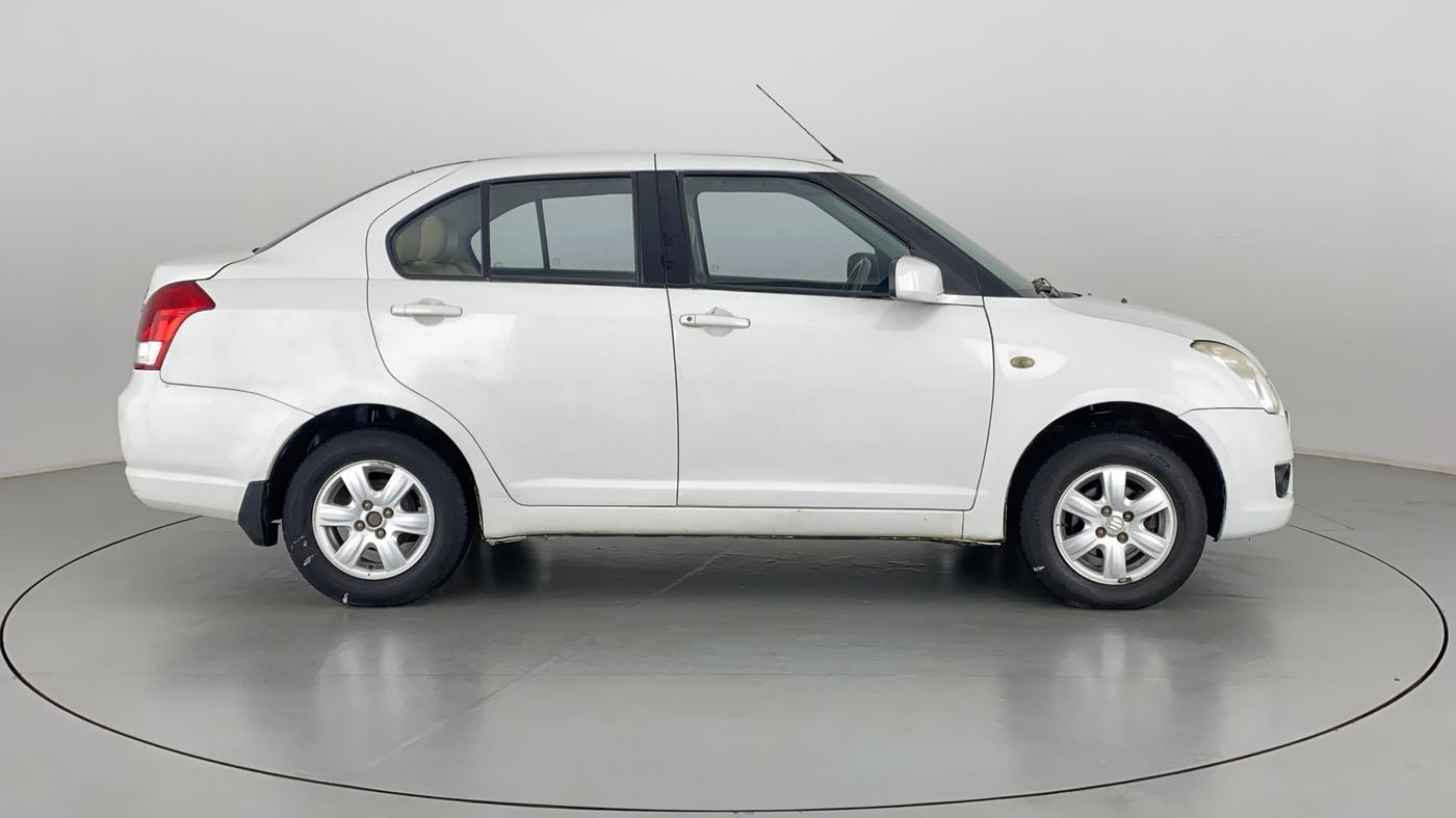 2010 Maruti Swift Dzire ZXI 1.3, Petrol, Manual, 78,054 km, Right Side View