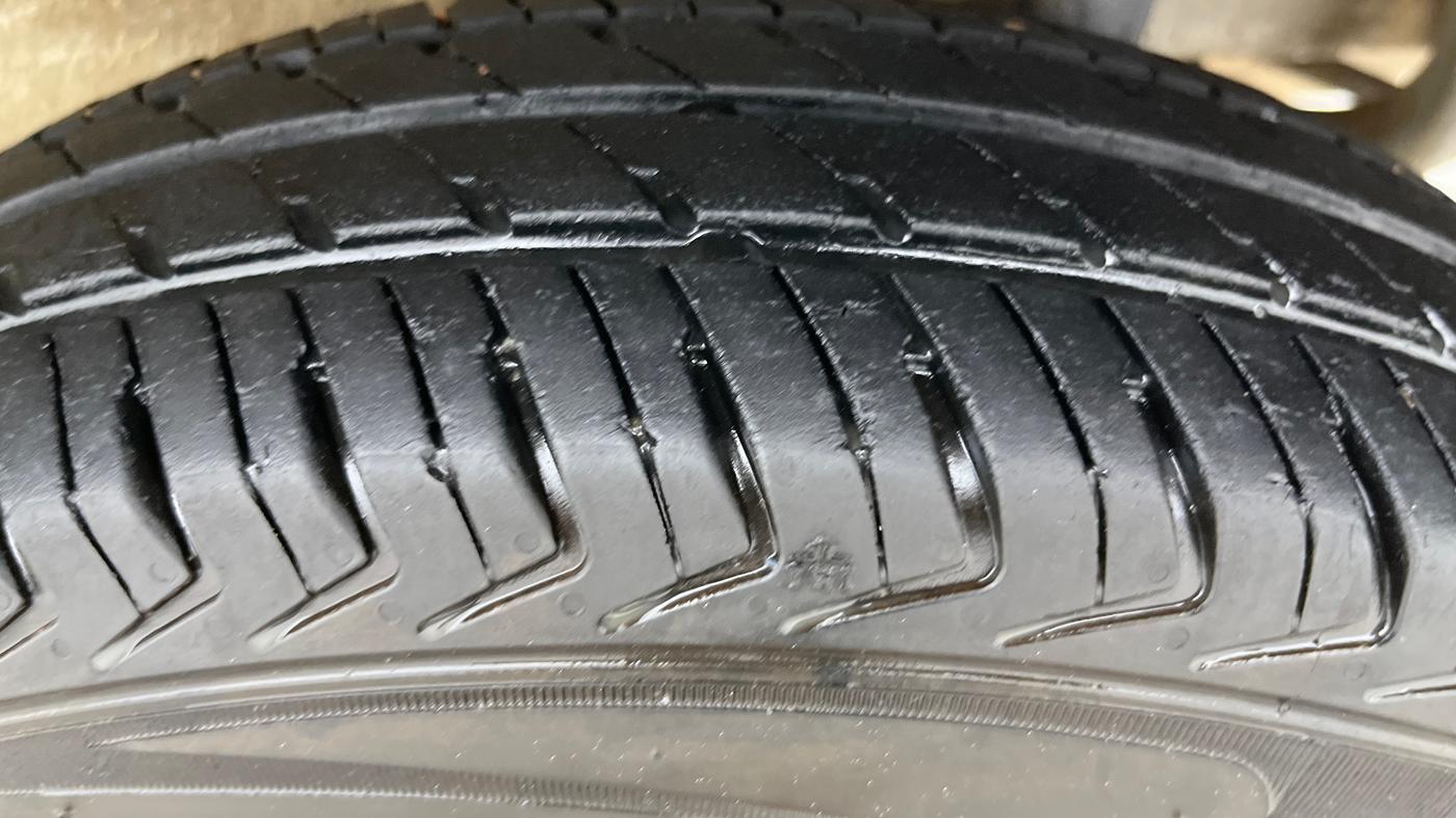 2023 Maruti Alto K10 LXI, Petrol, Manual, 38,055 km, Left Rear Tyre Tread