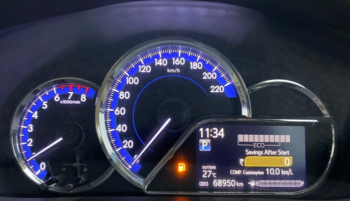 2018 Toyota YARIS G CVT, Petrol, Automatic, 68,950 km, Odometer Image