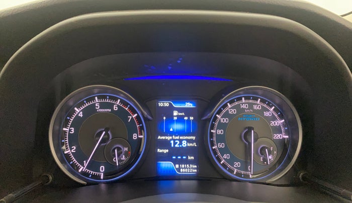 2020 Maruti XL6 ALPHA MT, Petrol, Manual, 86,022 km, Odometer Image