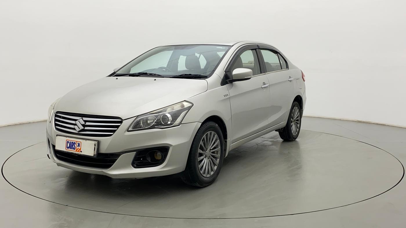 2016 Maruti Ciaz ZXI+, Petrol, Manual, 73,697 km, Left Front Diagonal
