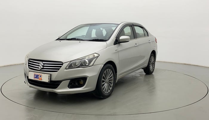 2016 Maruti Ciaz ZXI+, Petrol, Manual, 73,697 km, Left Front Diagonal