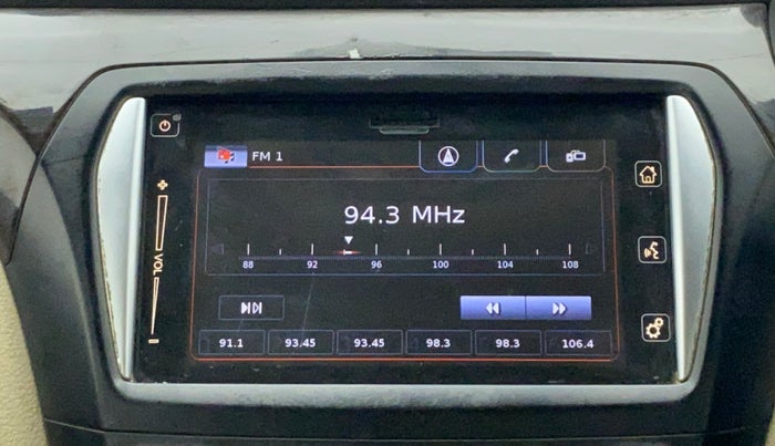 2016 Maruti Ciaz ZXI+, Petrol, Manual, 73,697 km, Infotainment System