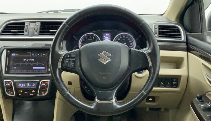 2016 Maruti Ciaz ZXI+, Petrol, Manual, 73,697 km, Steering Wheel Close Up