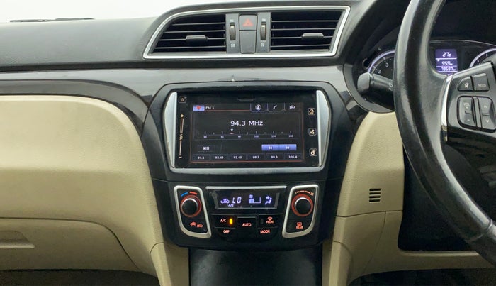 2016 Maruti Ciaz ZXI+, Petrol, Manual, 73,697 km, Air Conditioner