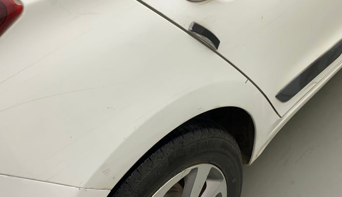 2015 Hyundai Elite i20 ASTA 1.2, Petrol, Manual, 82,516 km, Right quarter panel - Minor scratches