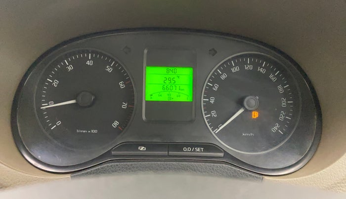 2013 Skoda Rapid AMBITION 1.6 MPI MT PLUS, Petrol, Manual, 66,030 km, Odometer Image