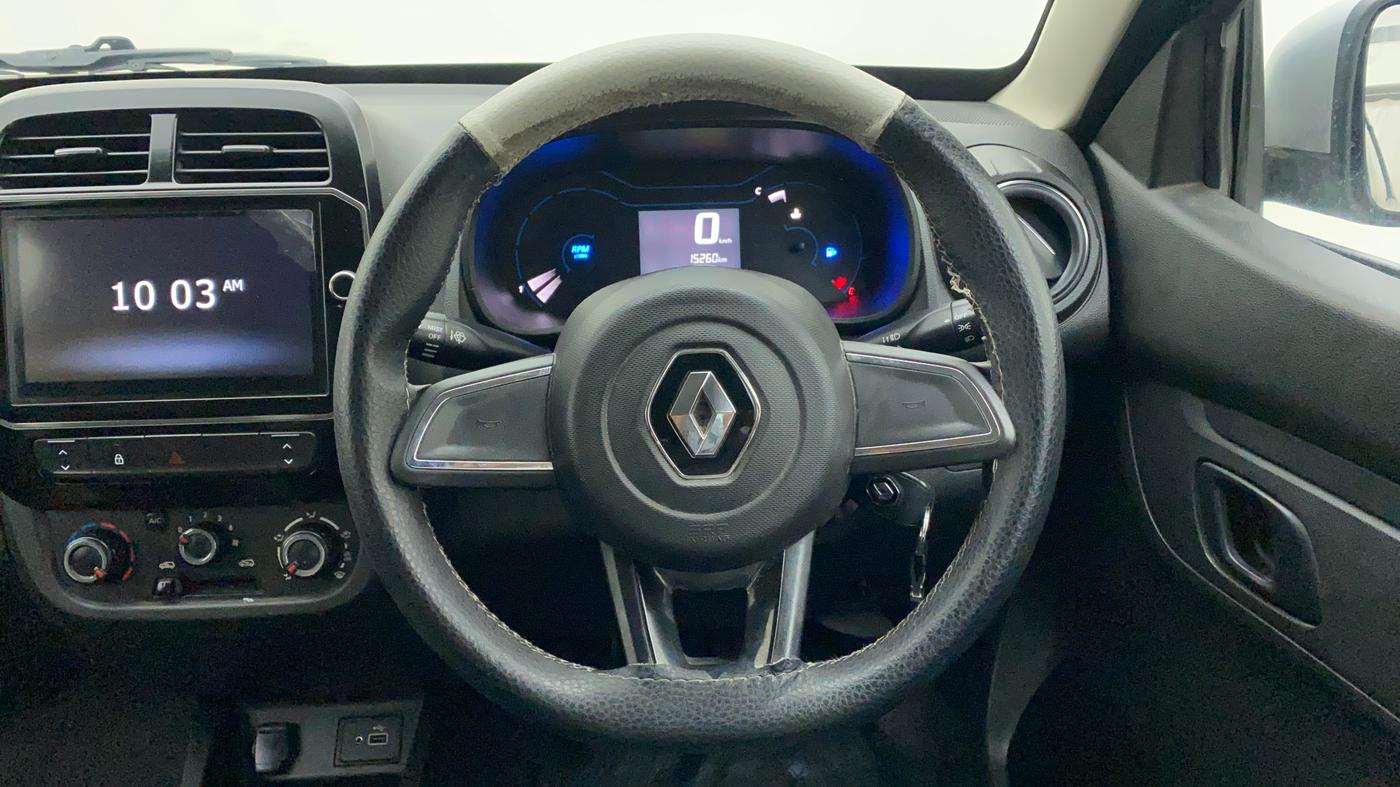 2022 Renault Kwid RXT 1.0, Petrol, Manual, 15,362 km, Steering Wheel Close Up