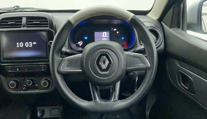 2022 Renault Kwid RXT 1.0, Petrol, Manual, 15,362 km, Steering Wheel Close Up