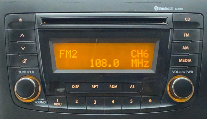 2017 Maruti Celerio ZXI D, Petrol, Manual, 36,857 km, Infotainment System