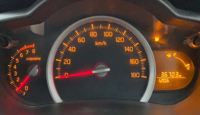 2017 Maruti Celerio ZXI D, Petrol, Manual, 36,857 km, Odometer Image