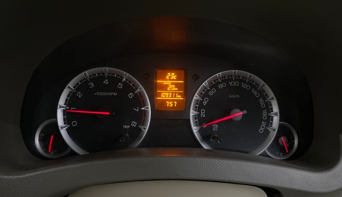 2015 Maruti Ertiga ZXI, Petrol, Manual, 1,09,310 km, Odometer Image
