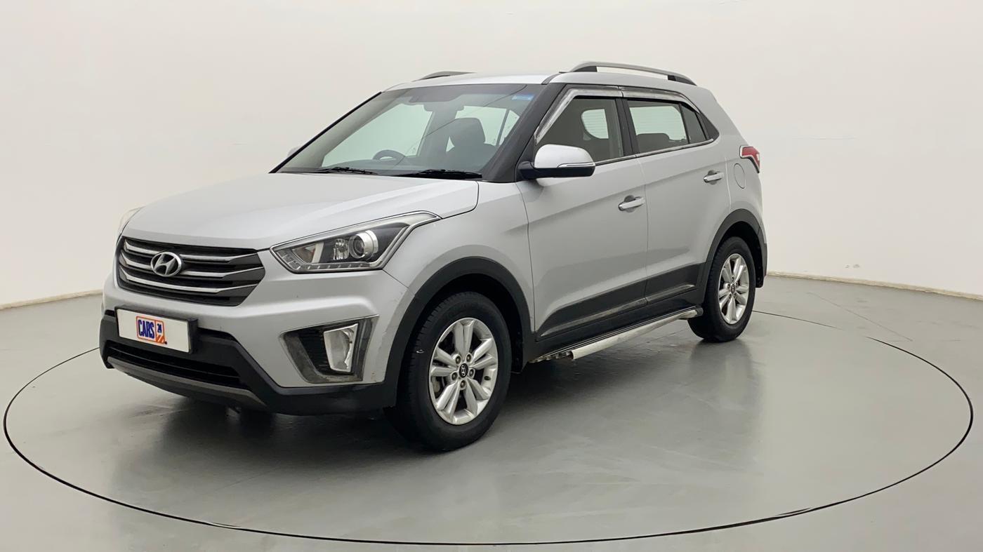 2015 Hyundai Creta SX PLUS 1.6 PETROL, Petrol, Manual, 81,642 km, Left Front Diagonal