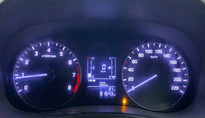2015 Hyundai Creta SX PLUS 1.6 PETROL, Petrol, Manual, 81,642 km, Odometer Image