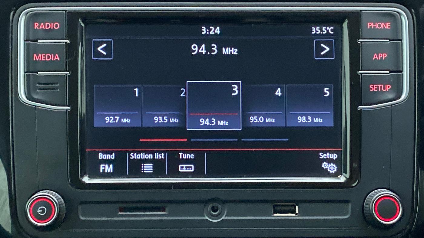 2021 Volkswagen Polo GT TSI AT 1.0, Petrol, Automatic, 38,009 km, Infotainment System