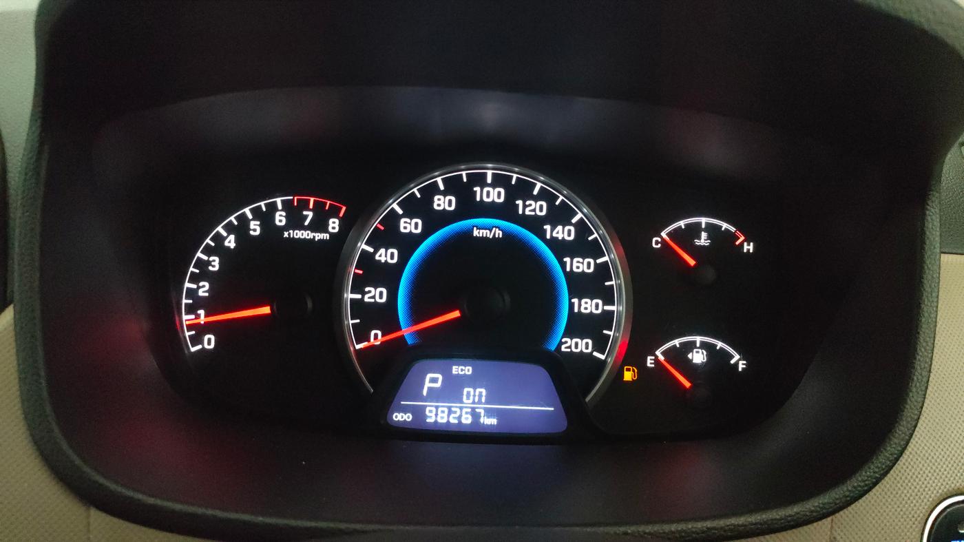 2014 Hyundai Grand i10 SPORTZ AT 1.2 KAPPA VTVT, Petrol, Automatic, 98,336 km, Odometer Image