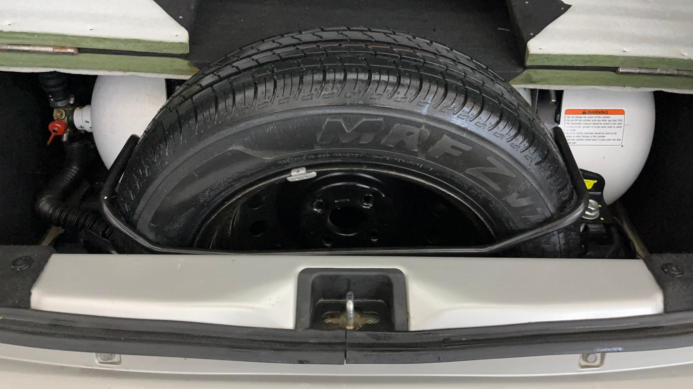 2025 Maruti New Wagon-R VXI CNG 1.0, CNG, Manual, 13,286 km, Spare Tyre