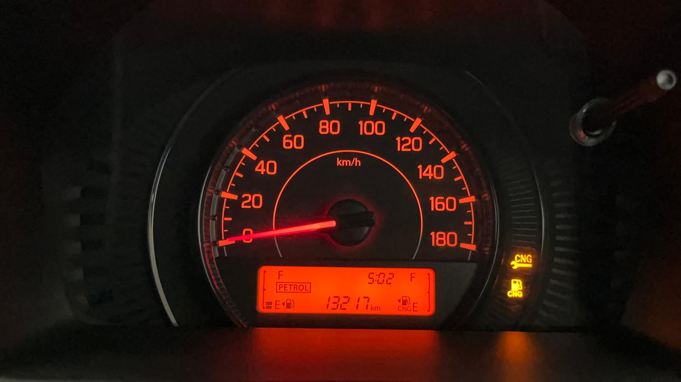 2025 Maruti New Wagon-R VXI CNG 1.0, CNG, Manual, 13,286 km, Odometer Image