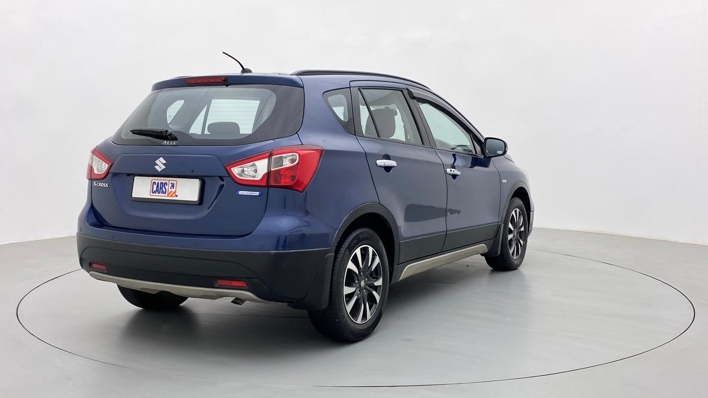 2018 Maruti S Cross ZETA 1.3 SHVS, Diesel, Manual, 92,395 km, Right Back Diagonal