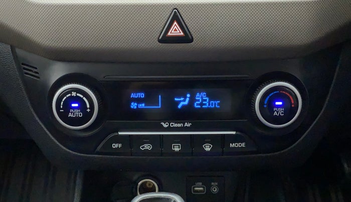 2016 Hyundai Creta SX PLUS AT 1.6 PETROL, Petrol, Automatic, 1,01,064 km, Automatic Climate Control