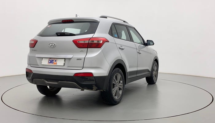 2016 Hyundai Creta SX PLUS AT 1.6 PETROL, Petrol, Automatic, 1,01,064 km, Right Back Diagonal