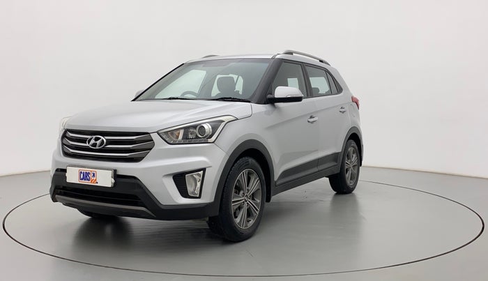 2016 Hyundai Creta SX PLUS AT 1.6 PETROL, Petrol, Automatic, 1,01,064 km, Left Front Diagonal