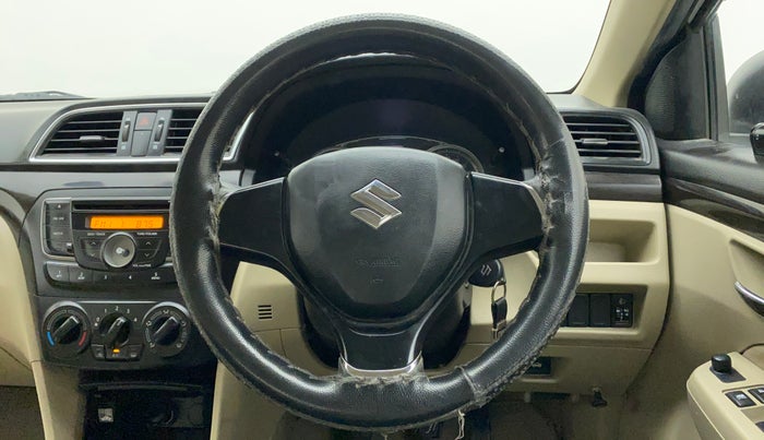 2016 Maruti Ciaz VXI, Petrol, Manual, 1,23,884 km, Steering Wheel Close Up