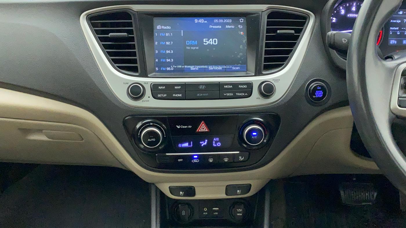 2018 Hyundai Verna 1.6 VTVT SX (O) AT, Petrol, Automatic, 33,921 km, Air Conditioner