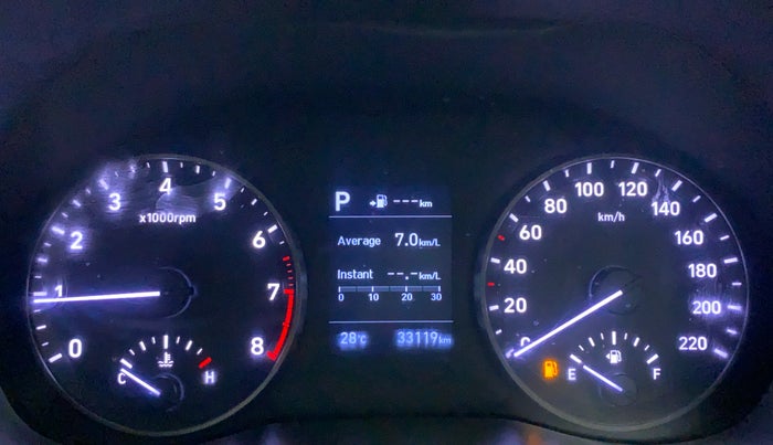 2018 Hyundai Verna 1.6 VTVT SX (O) AT, Petrol, Automatic, 33,921 km, Odometer Image