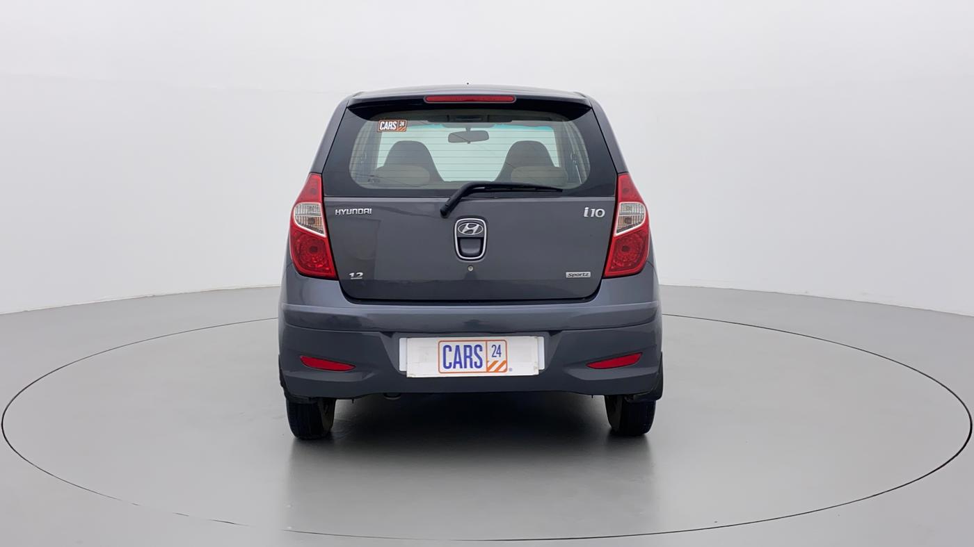 2012 Hyundai i10 SPORTZ 1.2, Petrol, Manual, 62,754 km, Back/Rear