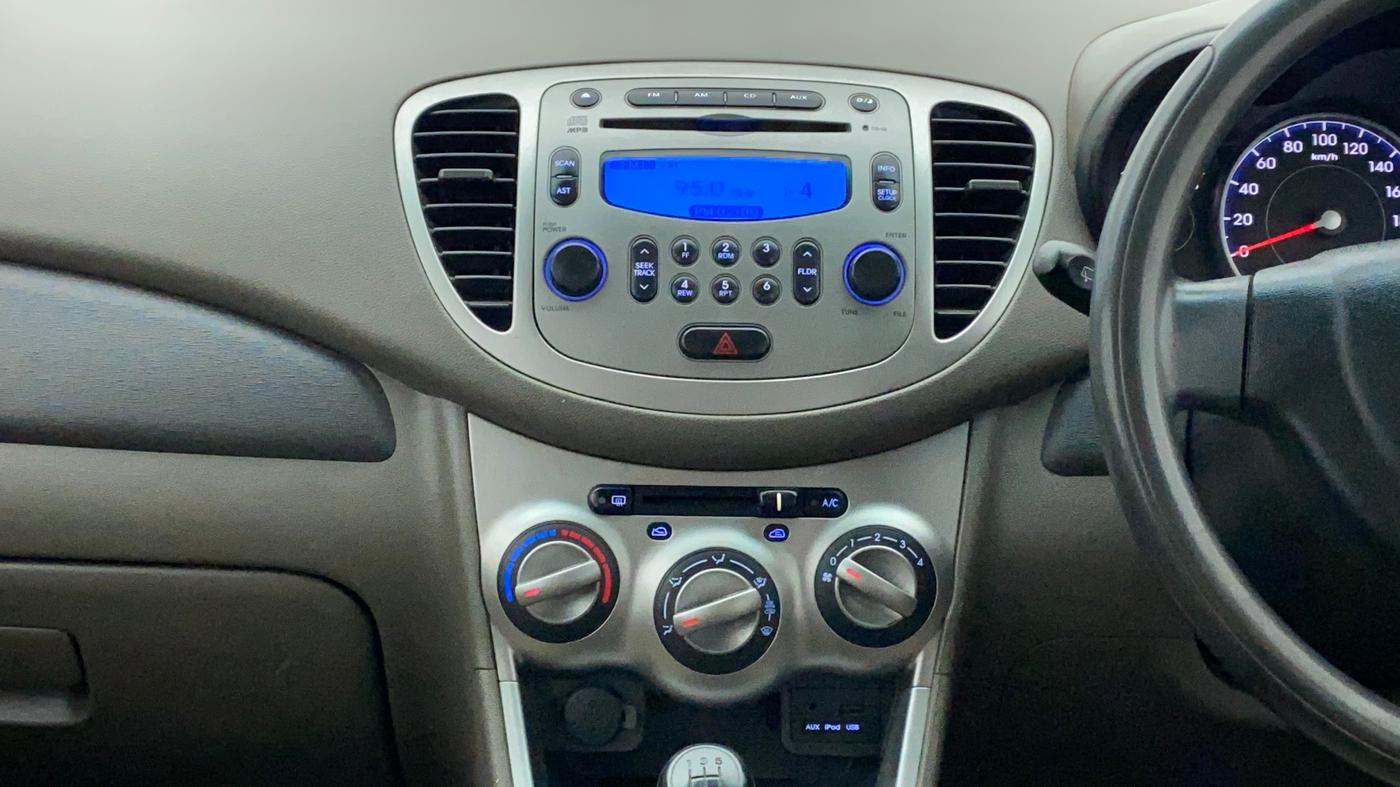 2012 Hyundai i10 SPORTZ 1.2, Petrol, Manual, 62,754 km, Air Conditioner