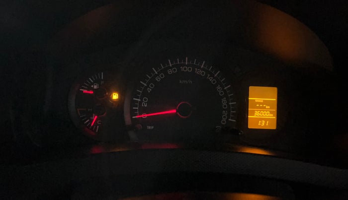 2015 Maruti Swift Dzire LXI (O), Petrol, Manual, 35,987 km, Odometer Image