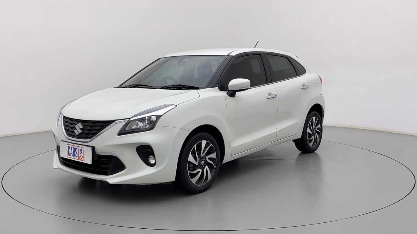 2021 Maruti Baleno ALPHA CVT PETROL 1.2, Petrol, Automatic, 42,168 km, Left Front Diagonal