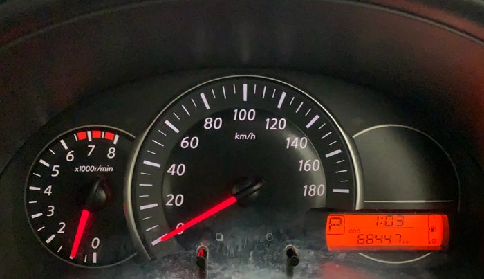 2016 Nissan Micra XV CVT, Petrol, Automatic, 68,447 km, Odometer Image