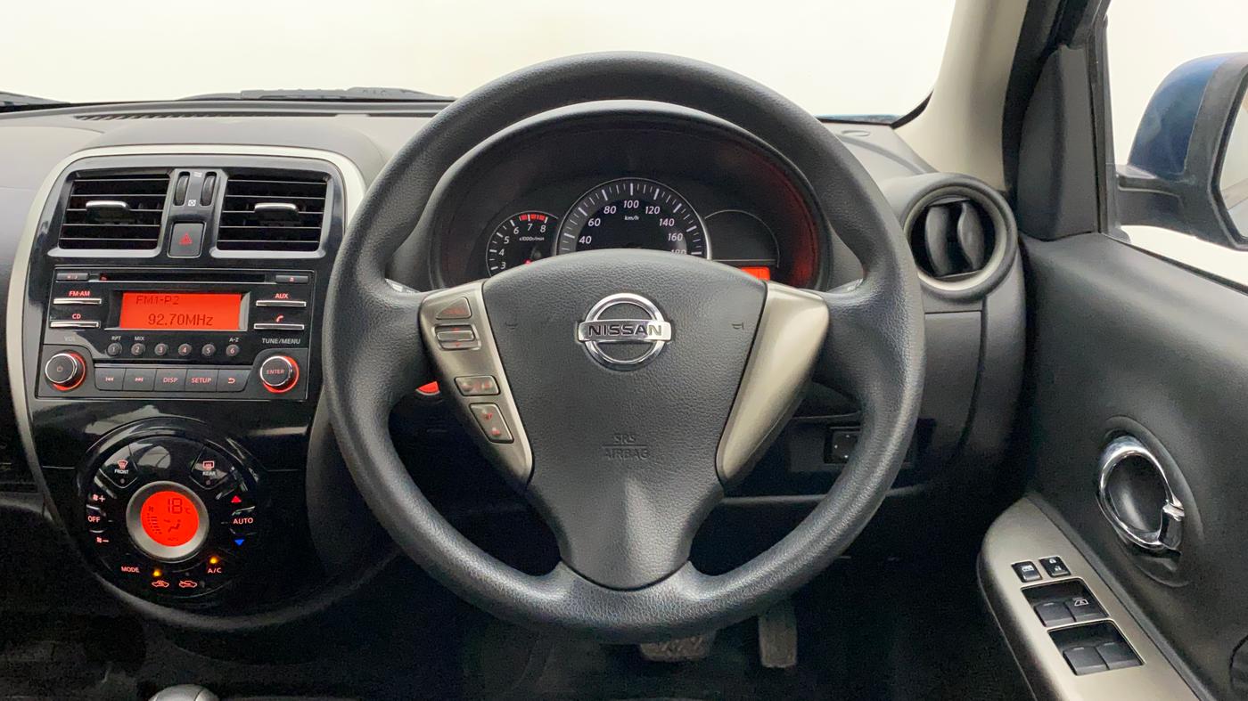 2016 Nissan Micra XV CVT, Petrol, Automatic, 68,447 km, Steering Wheel Close Up